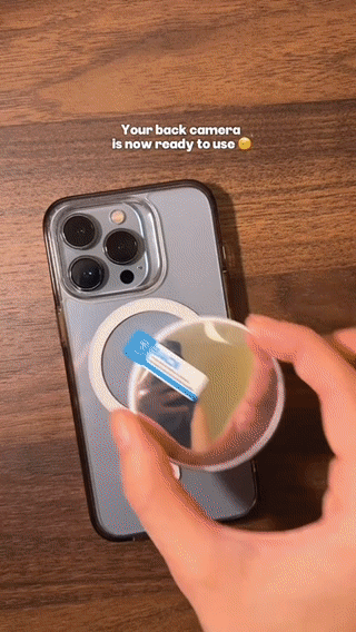 SnapStar - MagSafe Selfie Mirror for Perfect Moments.