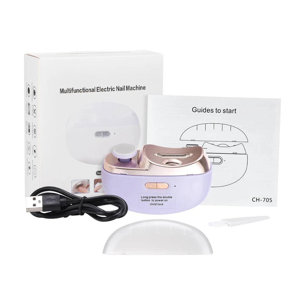 BeautyTrim™ Electric Nail Care – Trim, Polish, Perfect