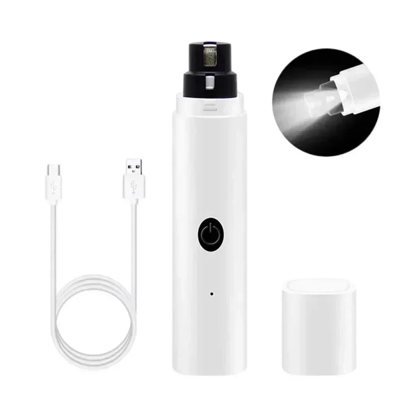 PawEase Pro™ – Rechargeable, Silent & Pet-Friendly Nail Grinder