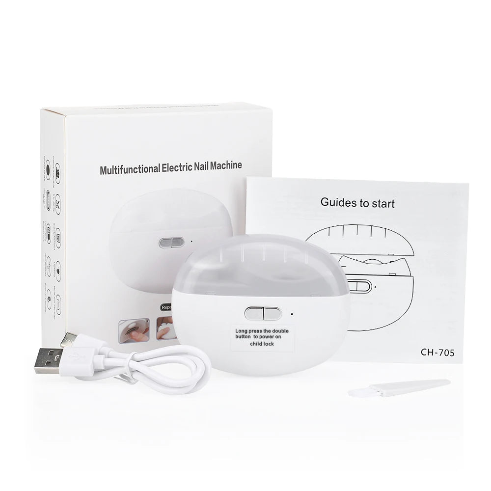 BeautyTrim™ Electric Nail Care – Trim, Polish, Perfect