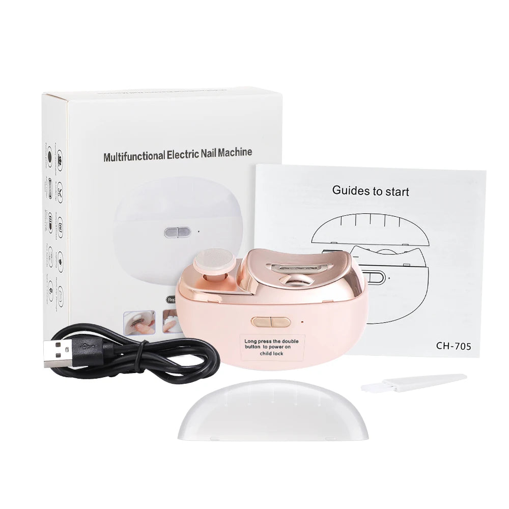 BeautyTrim™ Electric Nail Care – Trim, Polish, Perfect