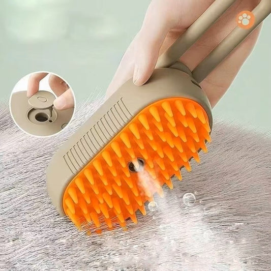 FurNest™ Steam Grooming Brush -  Gentle Care, Endless Love