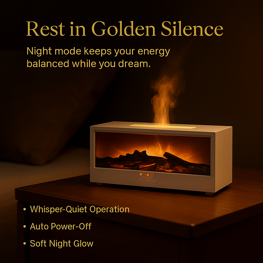 NuviFlame™ - AuraMist Fireplace Diffuser