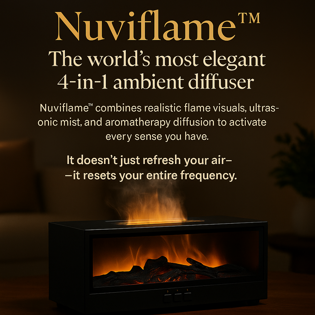 NuviFlame™ - AuraMist Fireplace Diffuser