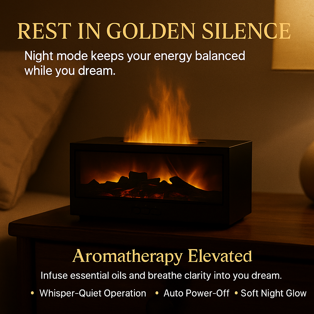 NuviFlame™ - AuraMist Fireplace Diffuser