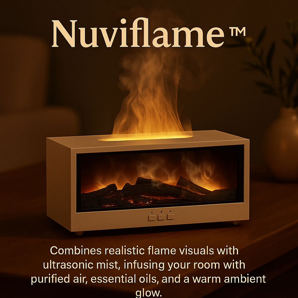 NuviFlame™ - AuraMist Fireplace Diffuser