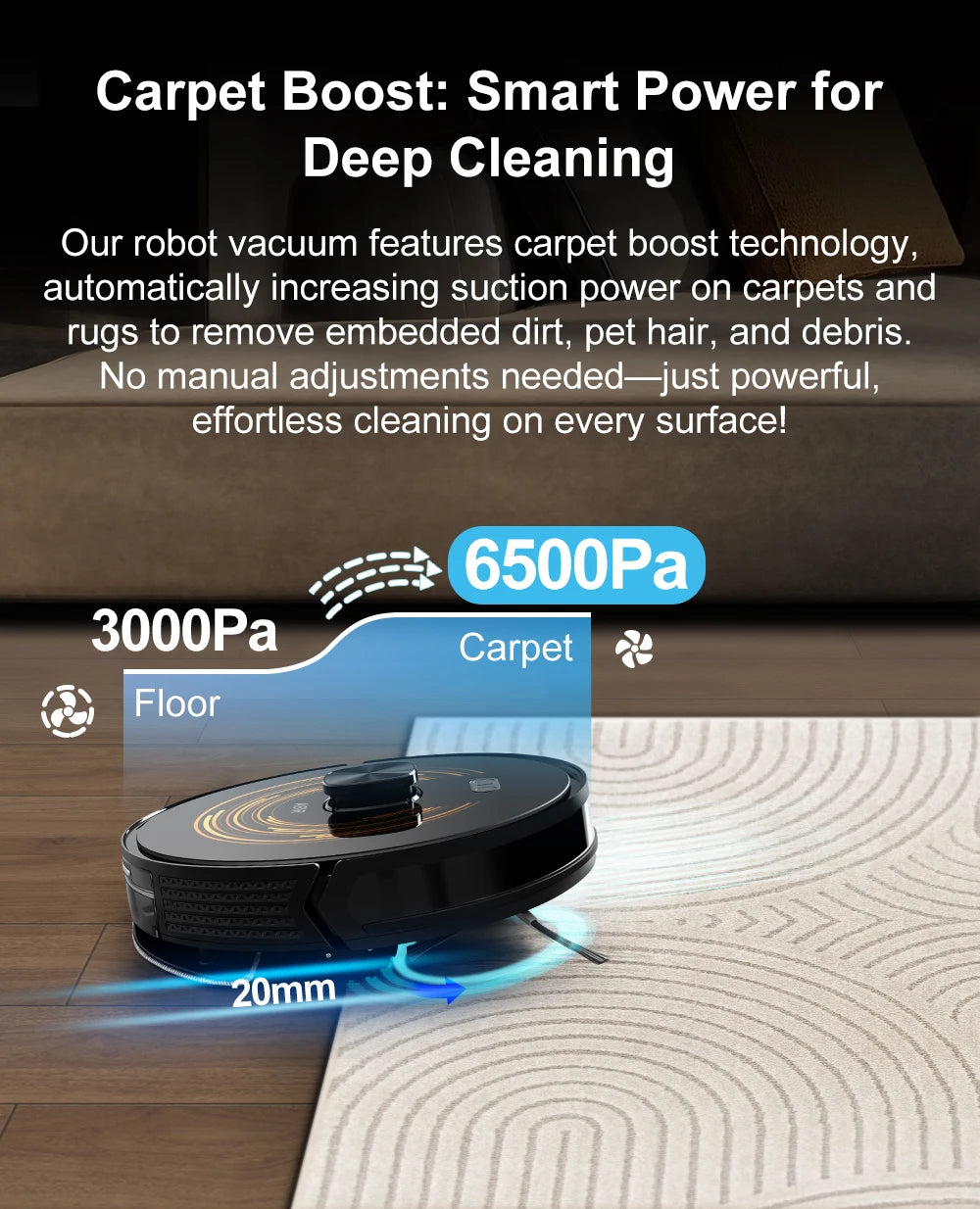 PulseVac™ – Intelligent 3-in-1 Smart Vacuum Cleaner