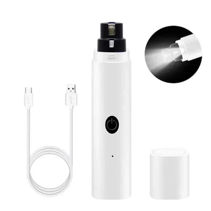PawEase Pro™ – Rechargeable, Silent & Pet-Friendly Nail Grinder