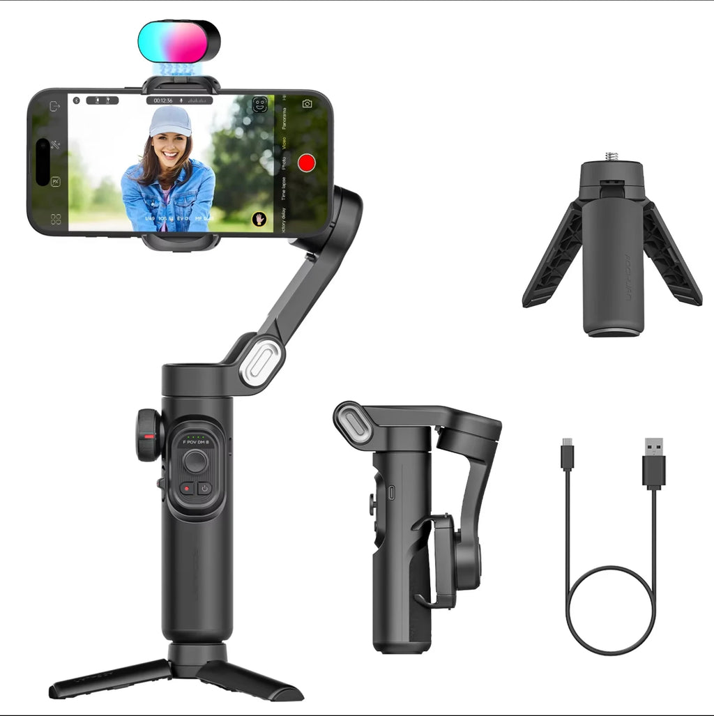 Axis One Pro™ Intelligent 3-Axis Smartphone Gimbal