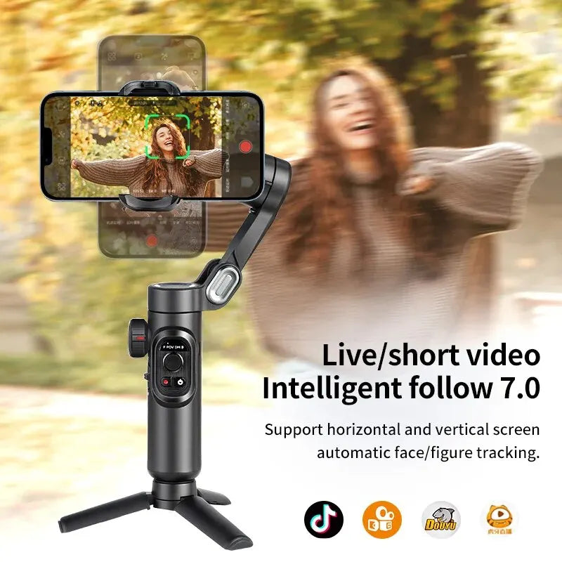 Axis One Pro™ Intelligent 3-Axis Smartphone Gimbal