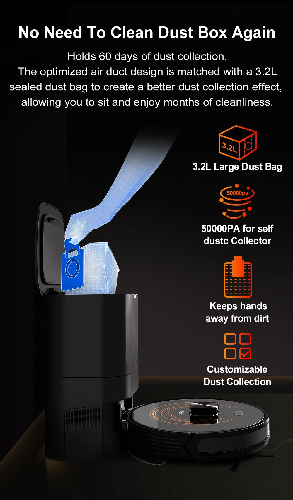 PulseVac™ – Intelligent 3-in-1 Smart Vacuum Cleaner